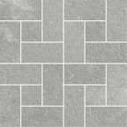 Windmill Grey Silk Mosaic