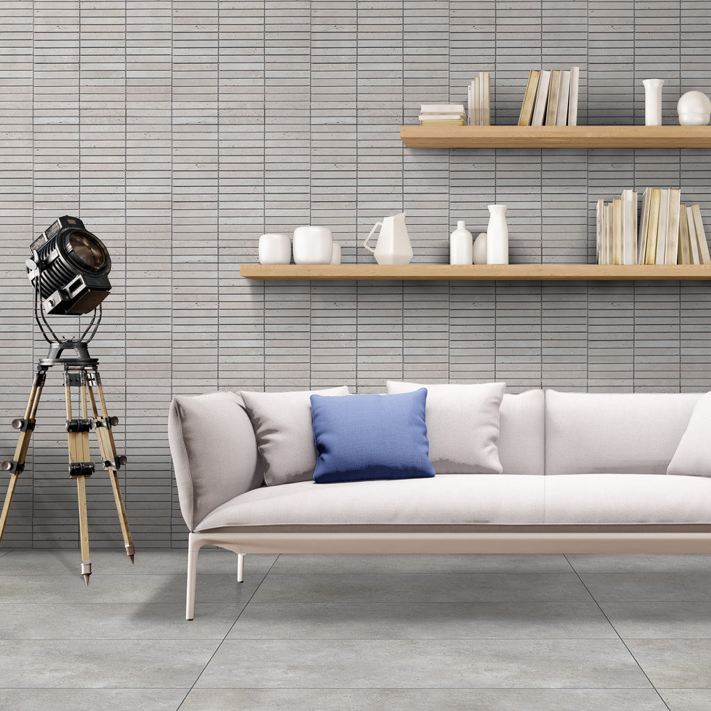 Natural Travertine Finger Honed Mosaic - lifestyle view