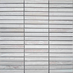 Natural Stone Serpeggiante Finger Grey Honed Mosaic