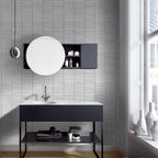 Natural Stone Serpeggiante Finger Grey Honed Mosaic - lifestyle view