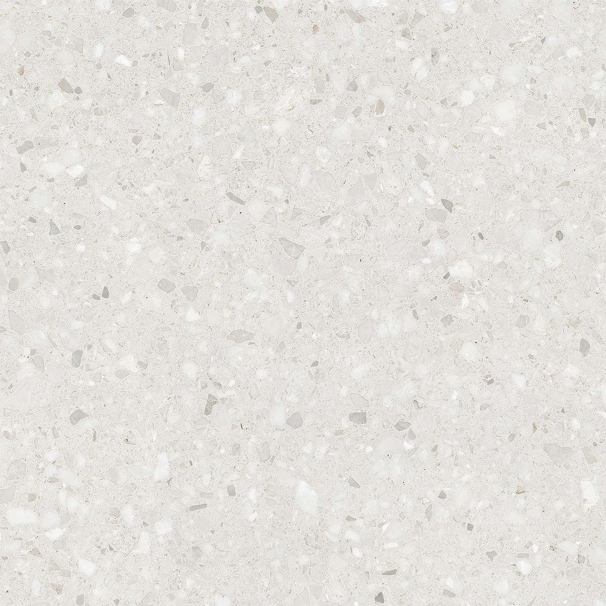 Venetian Terrazzo White Textured Tile