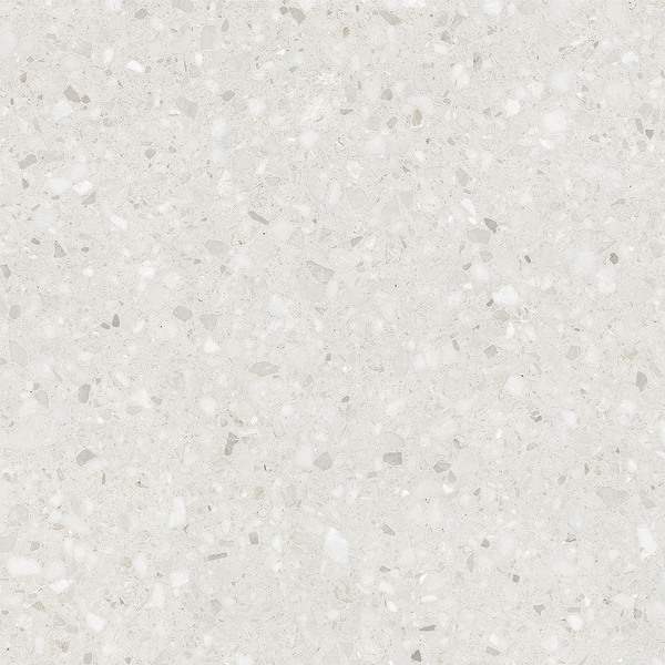 Venetian Terrazzo White Textured Tile