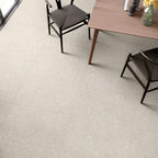 Terrazzo Beige Textured Tile - lifestyle view