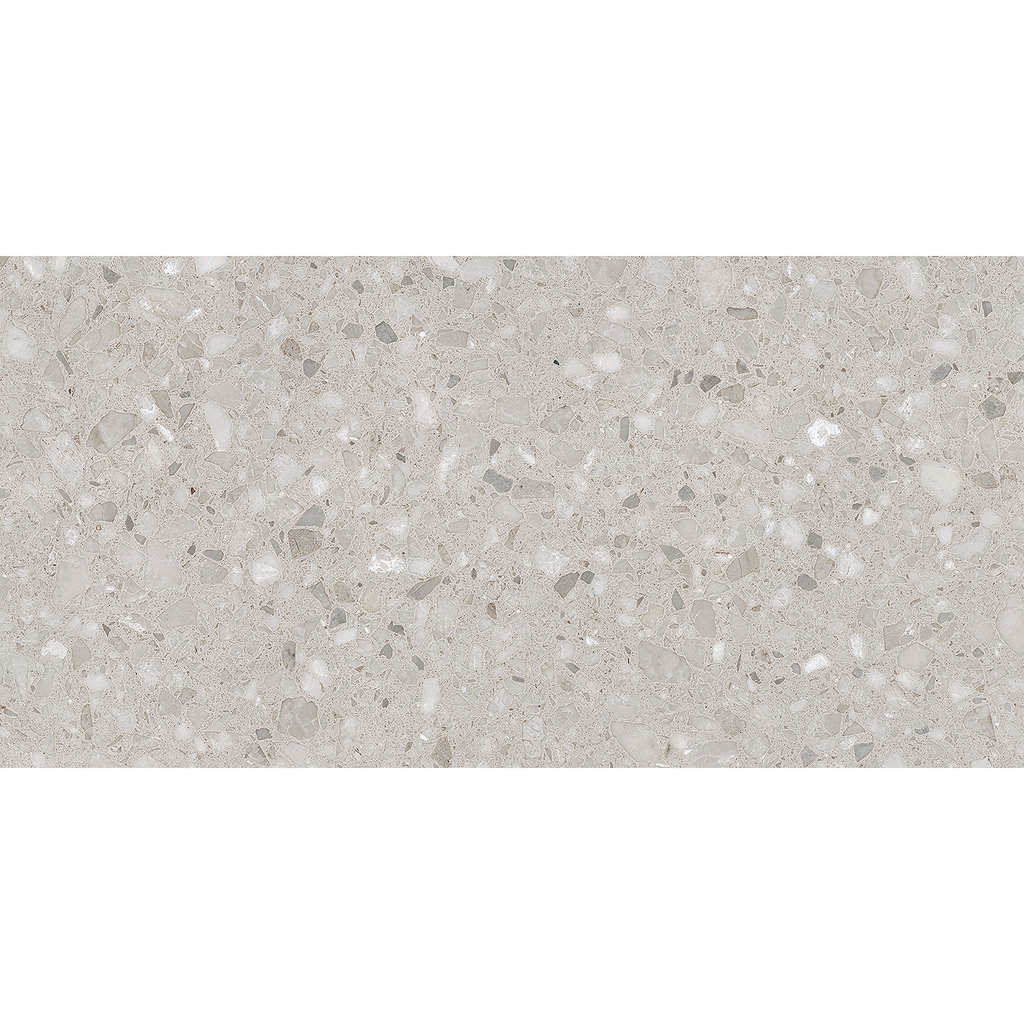 Terrazzo Light Grey Textured Tile