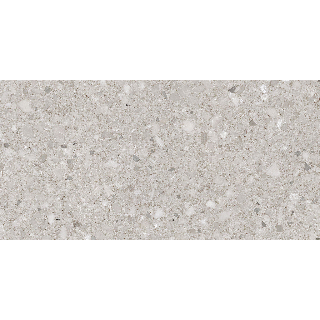 Terrazzo Light Grey Textured Tile