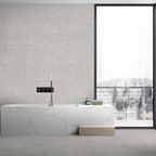 Terrazzo Light Grey Textured Tile - lifestyle view