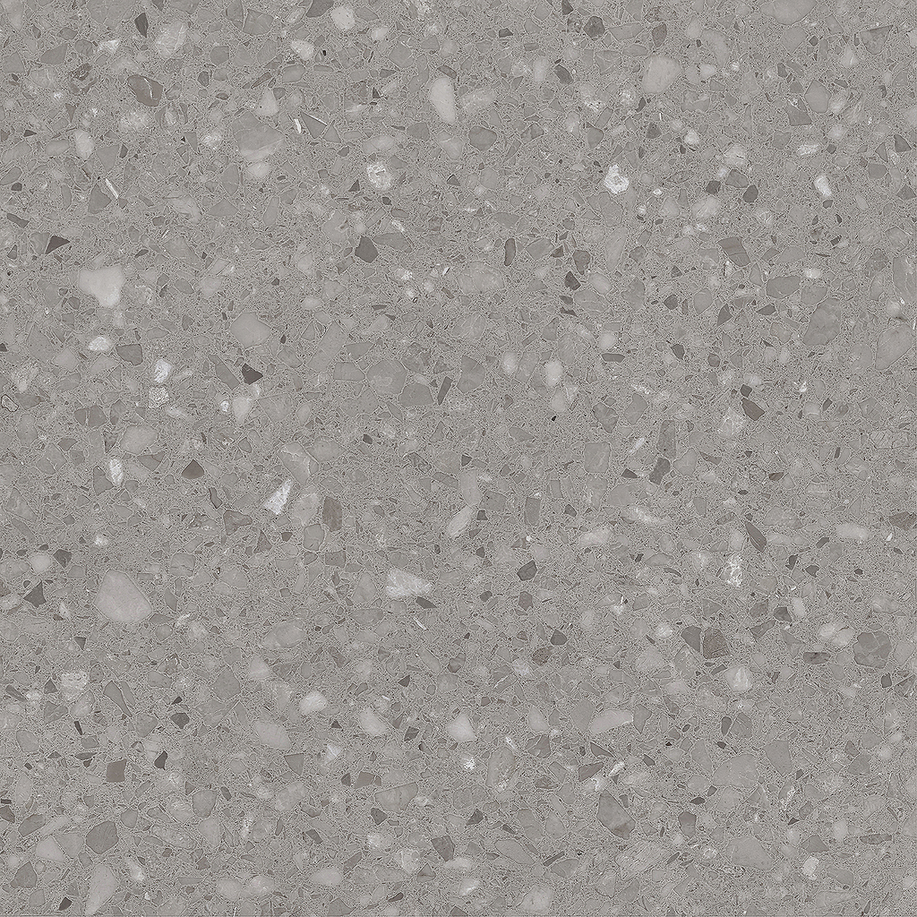 Venetian Terrazzo Dark Grey Textured Tile