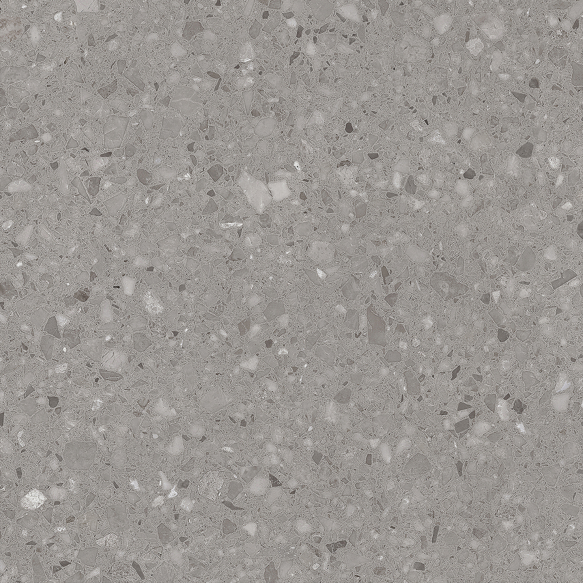 Terrazzo Dark Grey Textured Tile