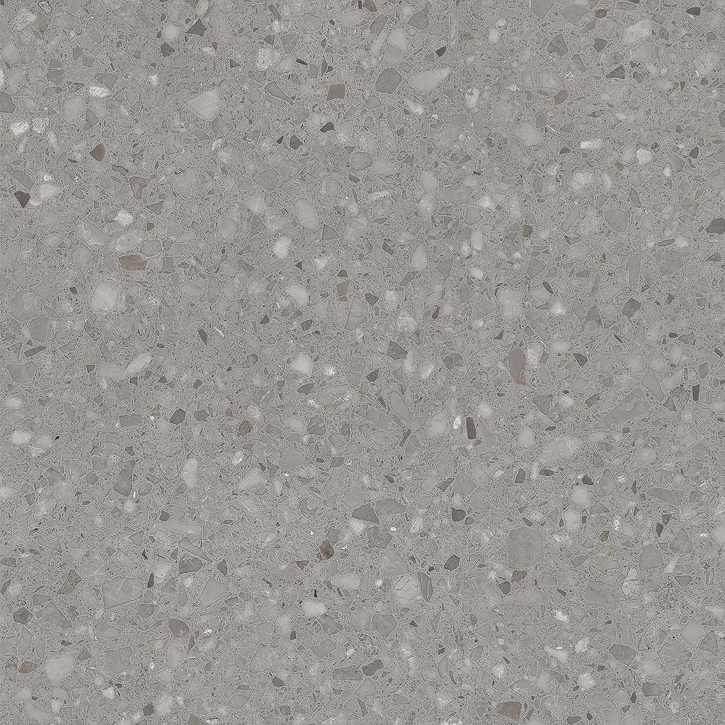 Terrazzo Dark Grey Textured Tile