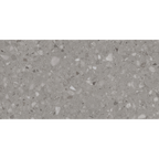 Venetian Terrazzo Dark Grey Textured Tile