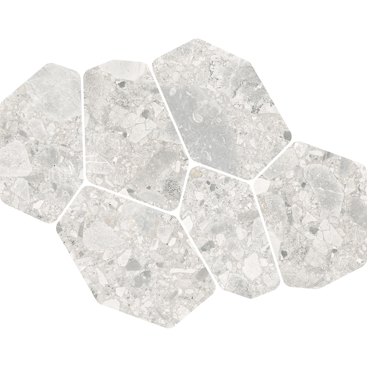 Forte Ceppo CrazyPave Cenere Microtec Textured Tile (Box 0.63m2)