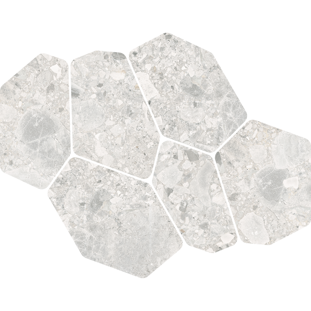 Ceppo CrazyPave Cenere Microtec Textured Tile (Box 0.63m2)