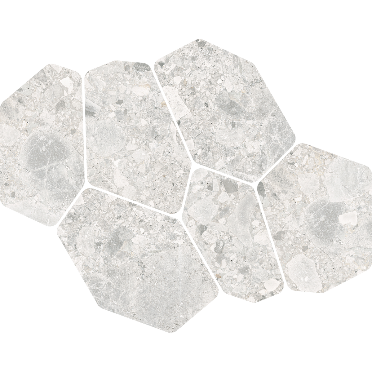 Ceppo CrazyPave Cenere Microtec Textured Tile (Box 0.63m2)