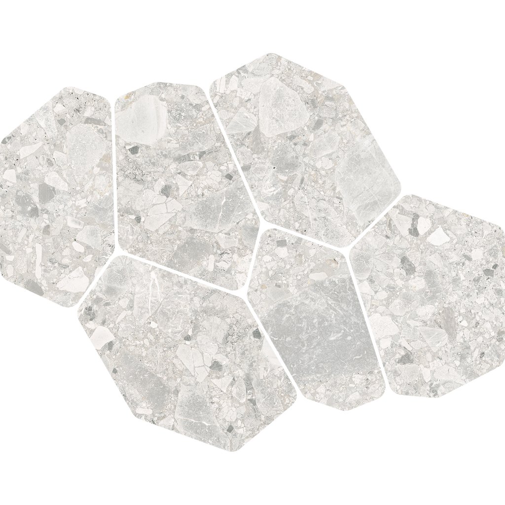 Ceppo CrazyPave Cenere Microtec Textured Tile (Box 0.63m2)