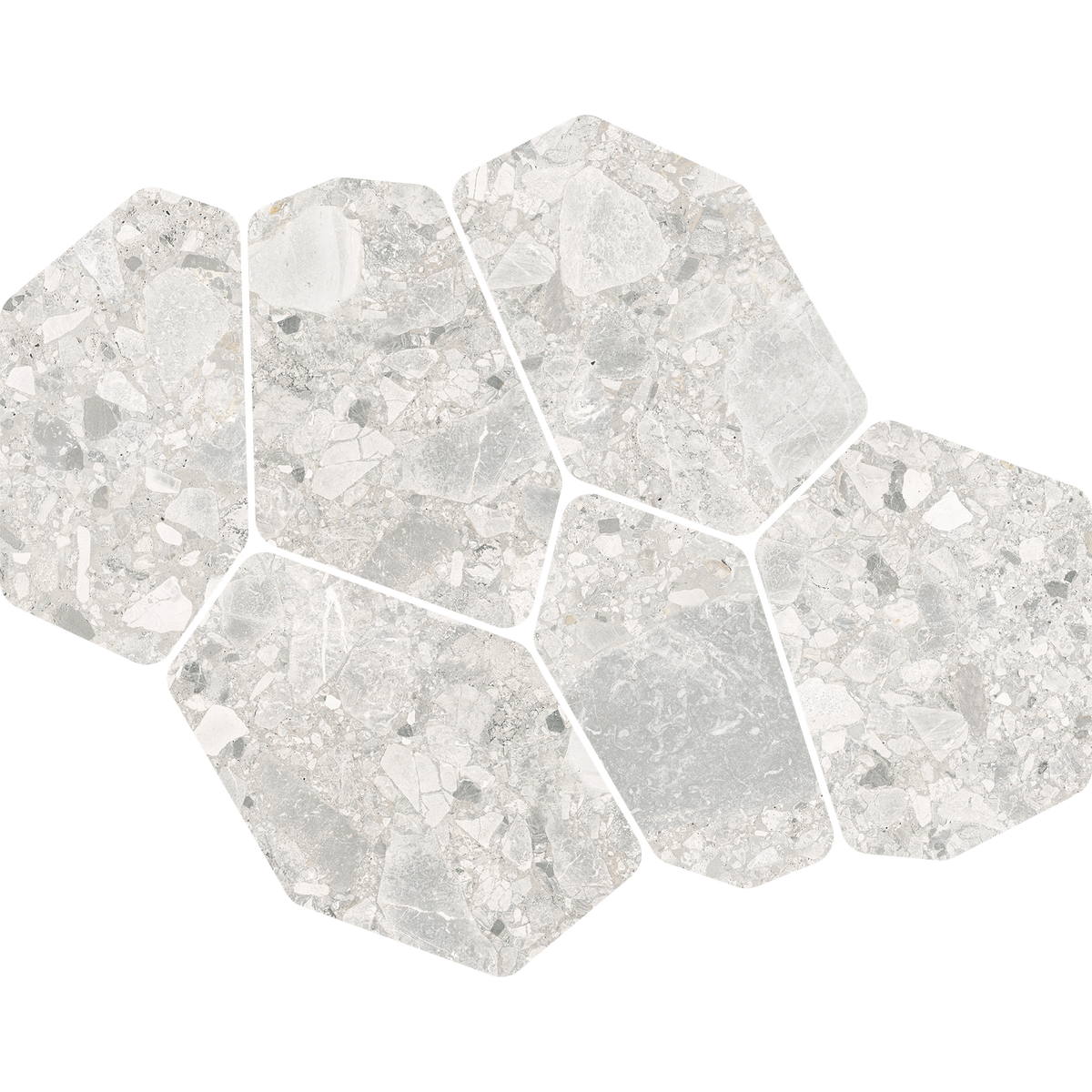 Ceppo CrazyPave Cenere Microtec Textured Tile (Box 0.63m2)