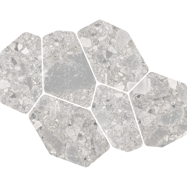 Forte Ceppo CrazyPave Grigio Microtec Textured Tile (Box 0.63m2)