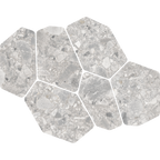 Ceppo CrazyPave Grigio Microtec Textured Tile (Box 0.63m2)