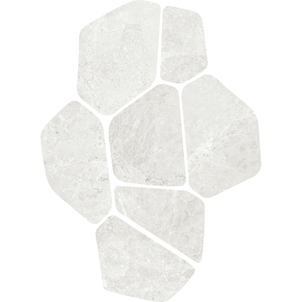 Tundra CrazyPave Ash HiLite Microtec Textured Tile (Box 0.65m2)