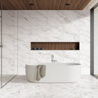 Carrara Gold Textured Tile - lifestyle view