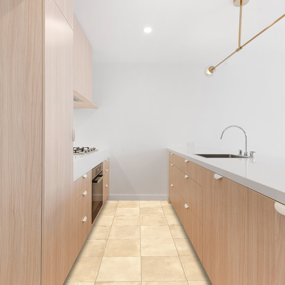 Cotto Creama Textured Tile - lifestyle view