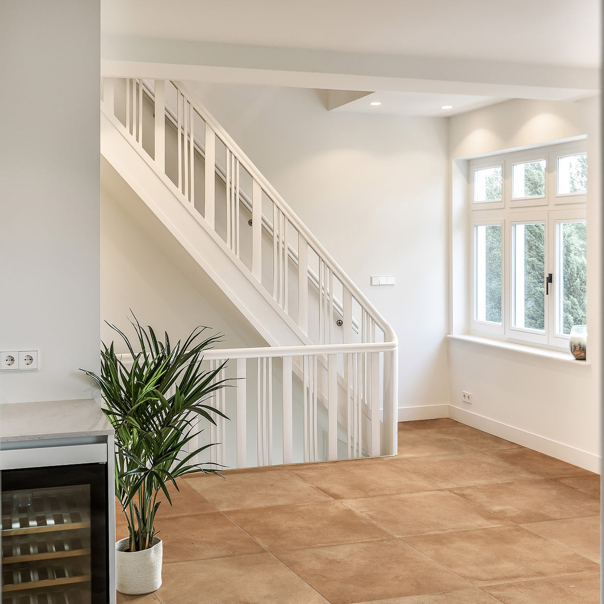 Cotto Rosso Extra Textured Tile - lifestyle view