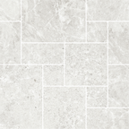 French Pattern Ash HiLite Silk Mosaic