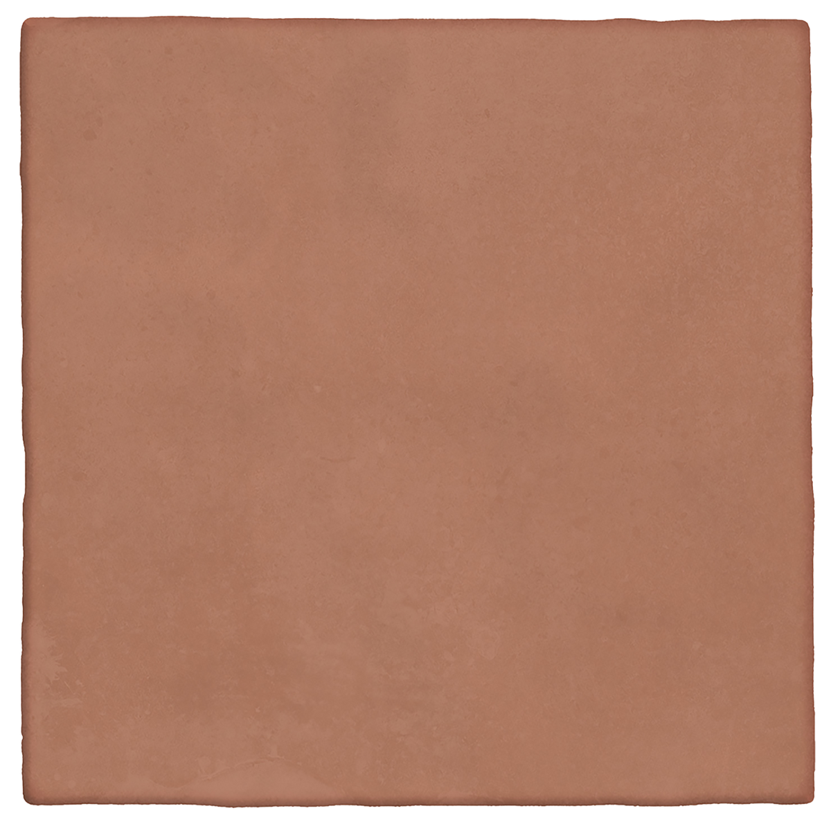 Zellige Red Ochre Gloss Tile Sample