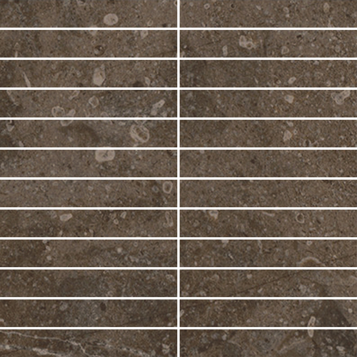 Marble Brown Structured Silk Mosaic
