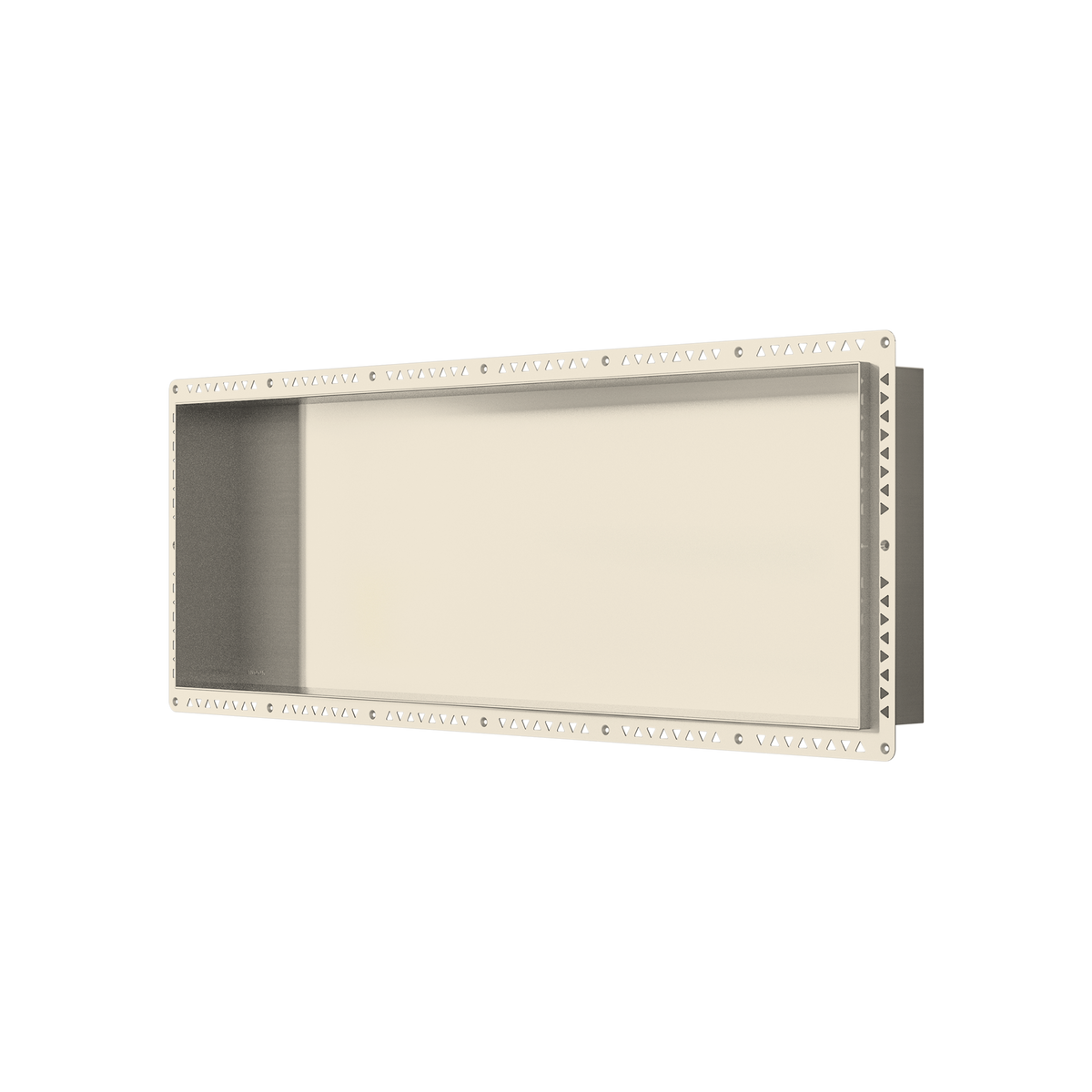 Shower Niche 900 x 300 x 90mm Brushed Nickel