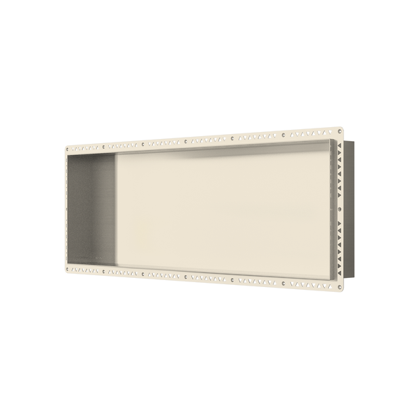 Shower Niche 900 x 300 x 90mm Brushed Nickel