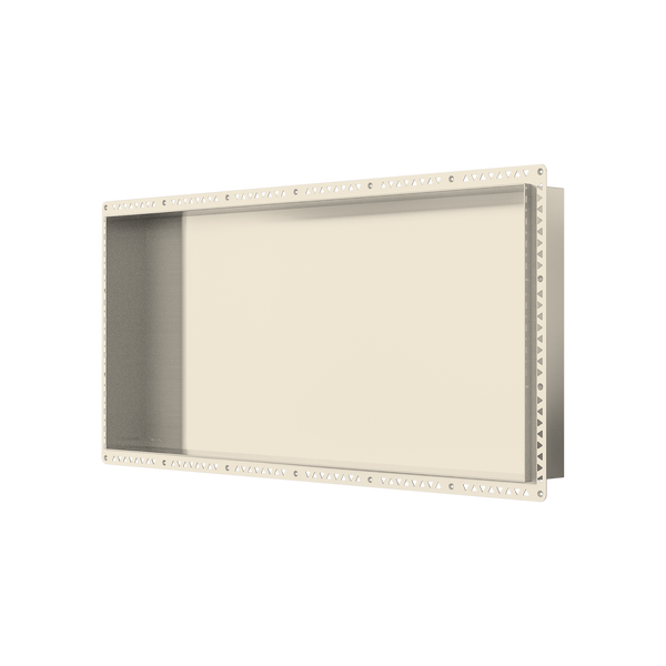 Shower Niche 900 x 400 x 90mm Brushed Nickel
