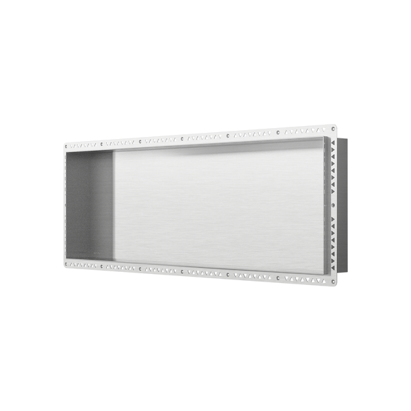Shower Niche 900 x 300 x 90mm Polished Stainless Steel