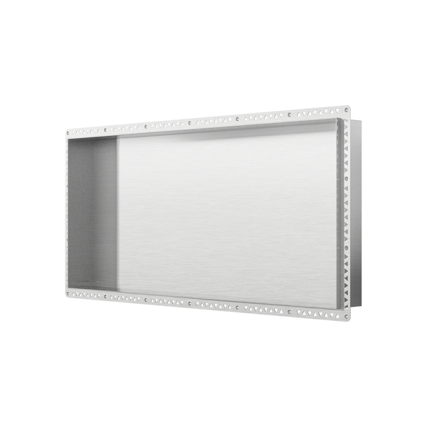 Shower Niche 900 x 400 x 90mm Polished Stainless Steel
