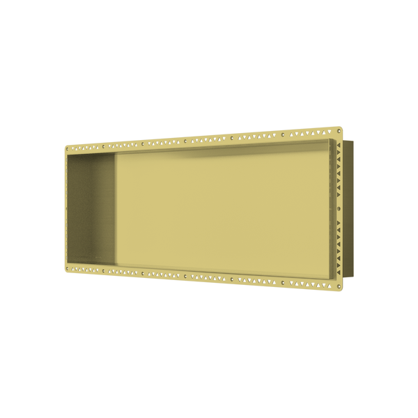 Shower Niche 900 x 300 x 90mm Brushed Gold