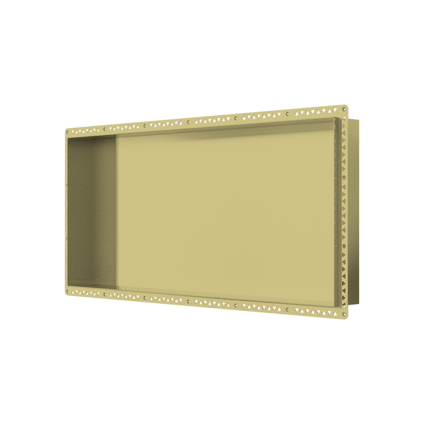 Shower Niche 900 x 400 x 90mm Brushed Gold