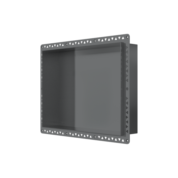 Shower Niche 400 x 300 x 90mm Titanium