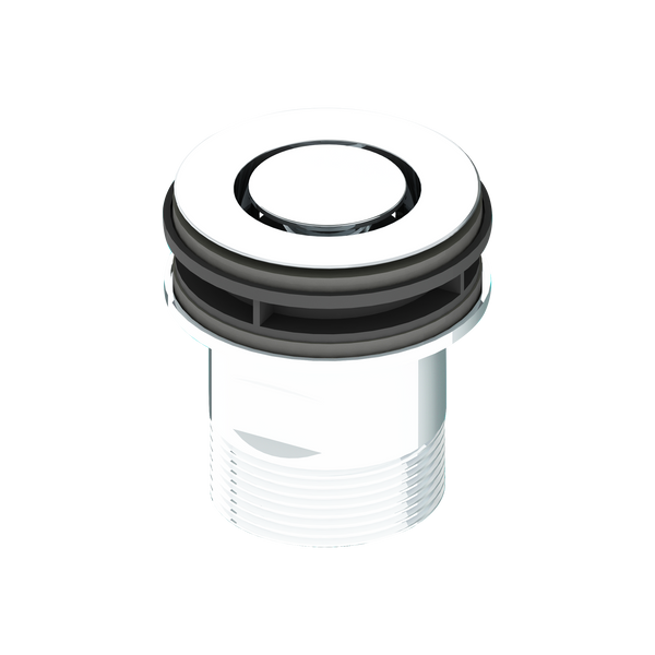 P&W Basin Pop Down 40mm White