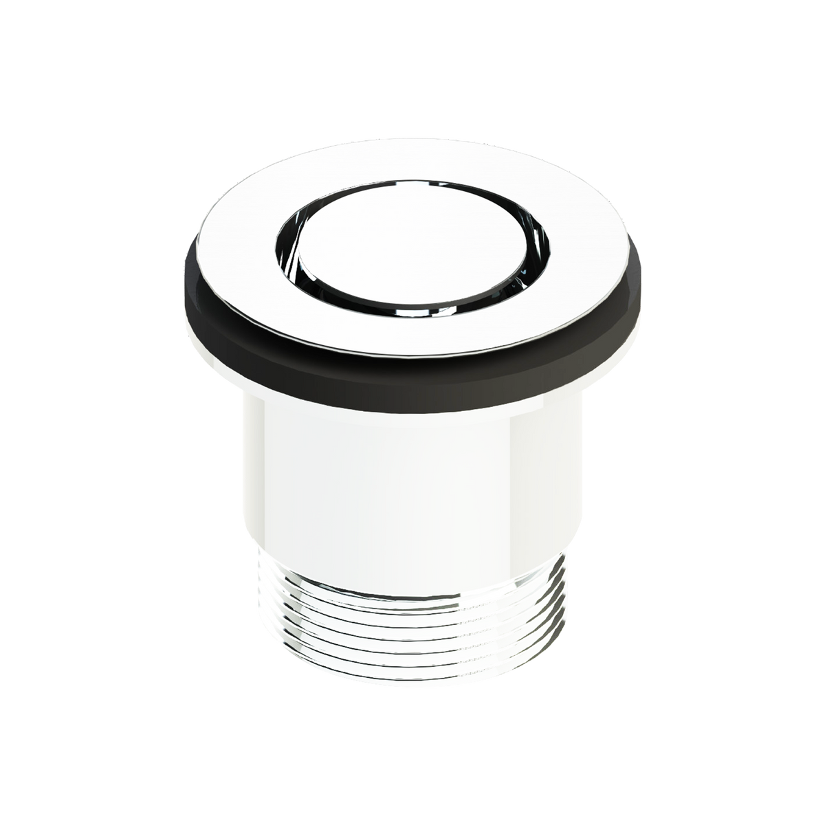 P&W Bath Pop Down 40mm White