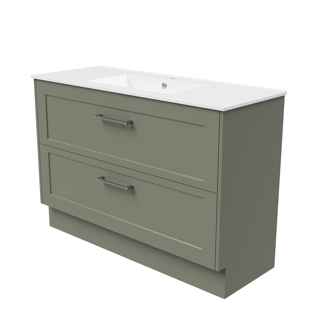 Vanity Floor Standing 1200 Centre Bowl Alpha Top