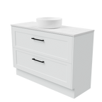 Vanity Floor Standing 1200 Centre WG Basin SilkSurface AC Top