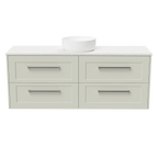 Vanity Wall Hung 1500 Centre WG Basin SilkSurface AC Top
