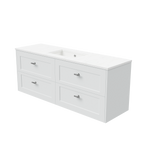 Vanity Wall Hung 1500 Centre WG Basin SilkSurface UC Top