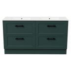 Vanity Floor Standing 1500 Double Bowl Alpha Top