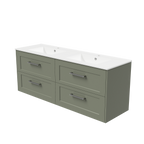 Vanity Wall Hung 1500 Double Bowl Alpha Top
