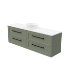 Vanity Wall Hung 1800 Centre WG Basin SilkSurface AC Top
