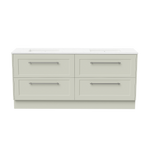 Vanity Floor Standing 1800 Double WG Basins SilkSurface UC Top