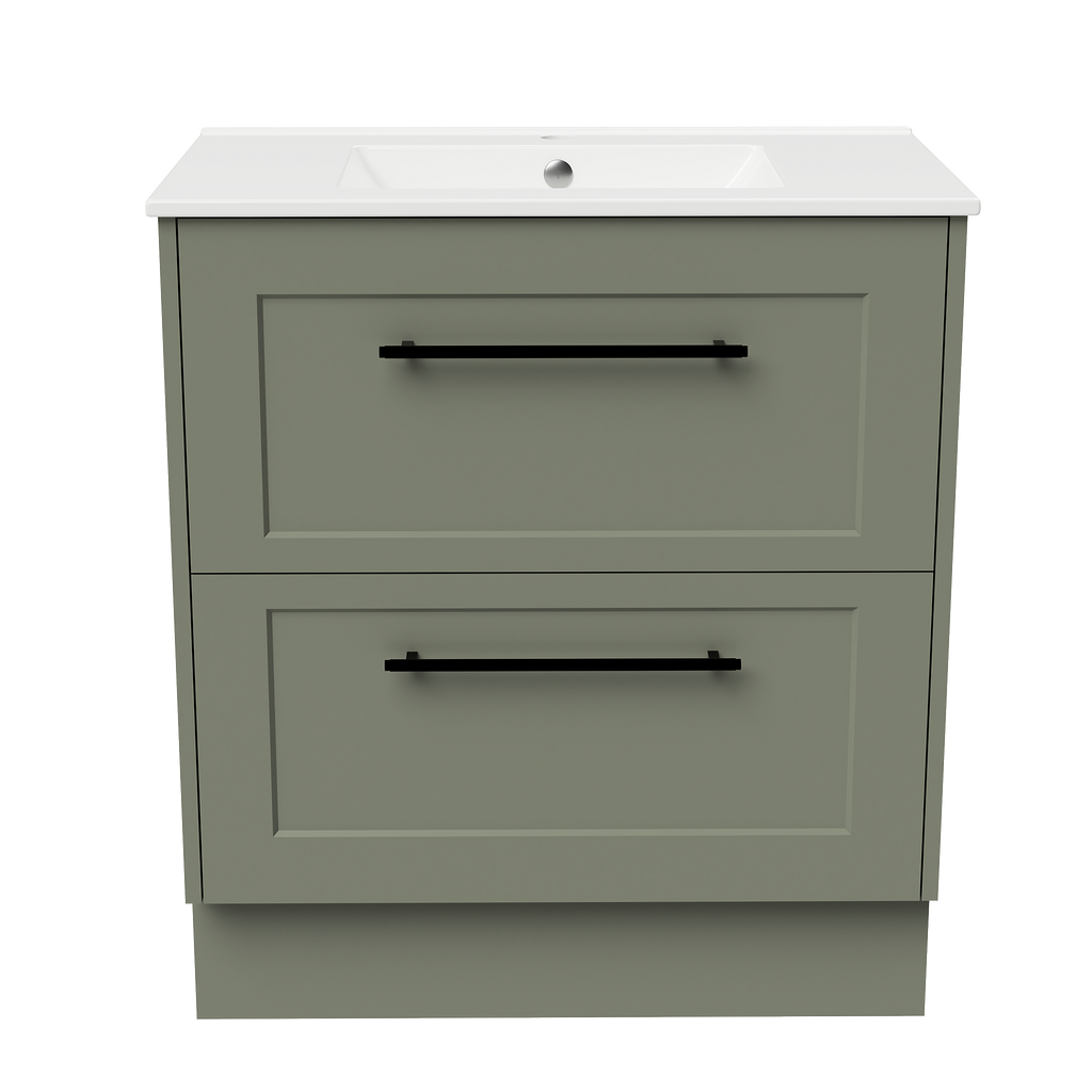 Vanity Floor Standing 750 Centre Bowl Alpha Top