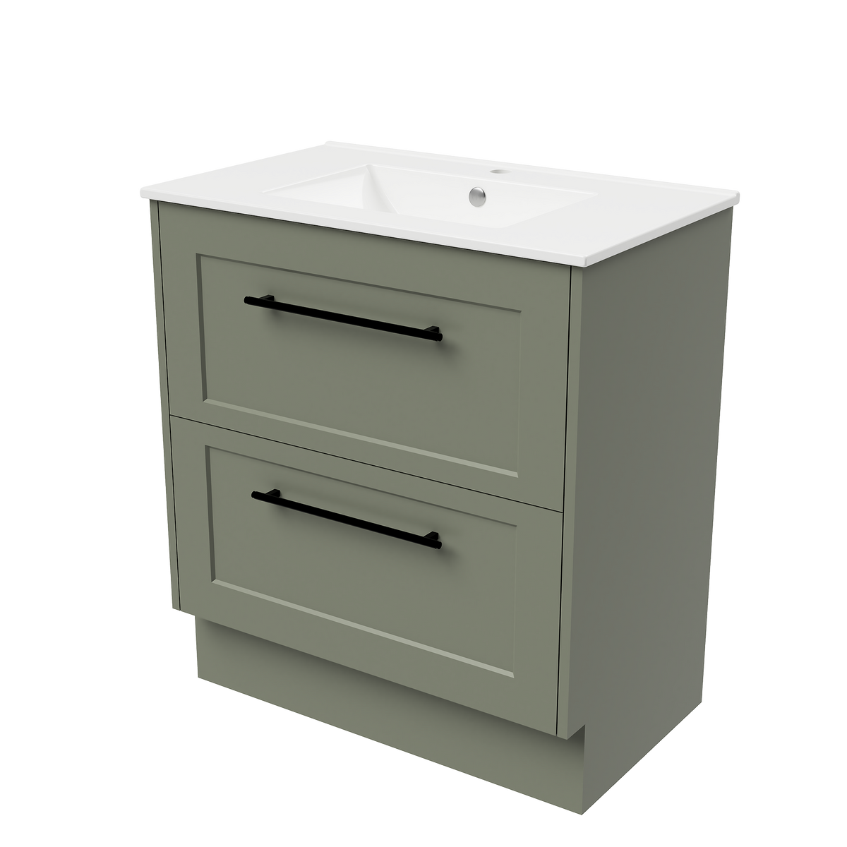 Vanity Floor Standing 750 Centre Bowl Alpha Top