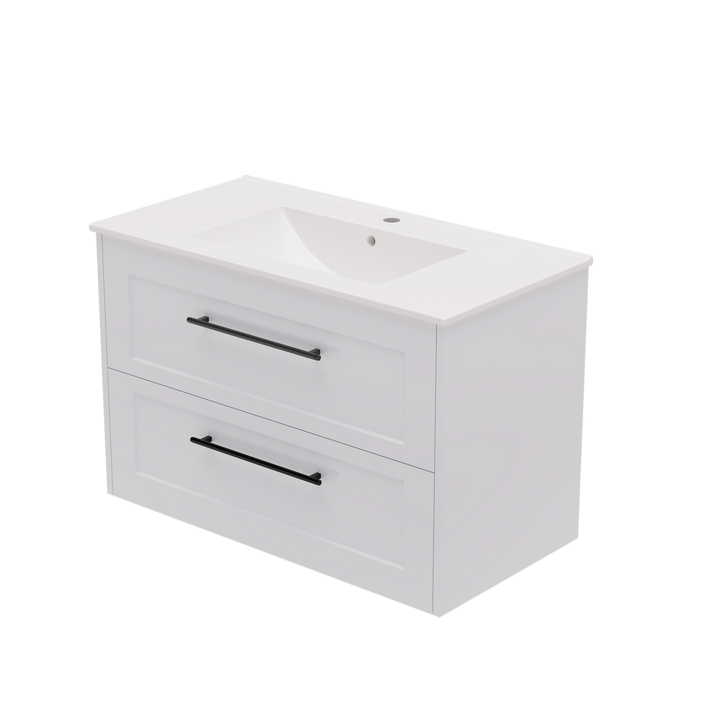 Vanity Wall Hung 900 Centre Bowl Alpha Top