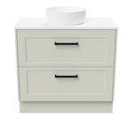 Vanity Floor Standing 900 Centre WG Basin SilkSurface AC Top